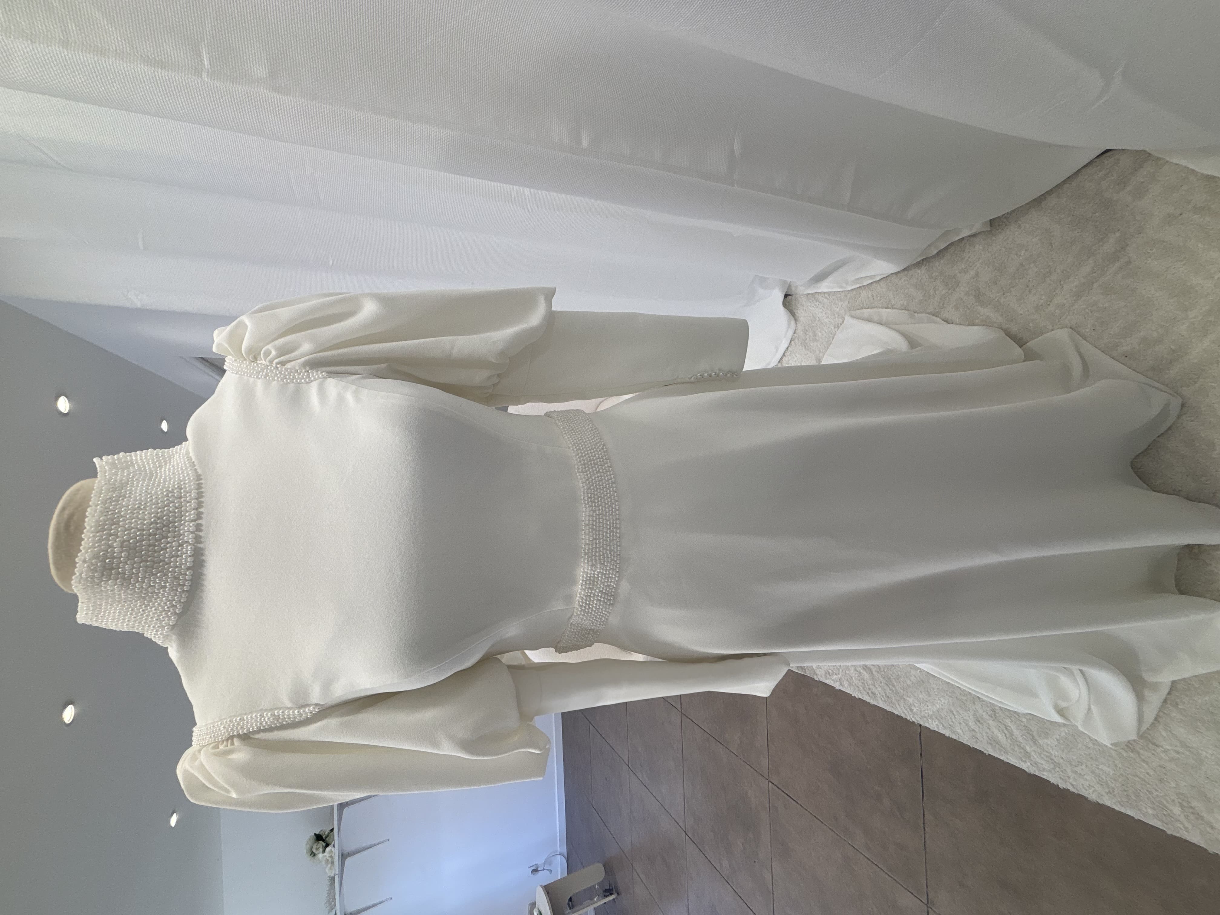 Robe de mariée Mayssa hijab mastoura - location Toulon La Seyne-sur-Mer